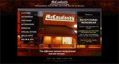 Desktop Screenshot of mccauslands.net